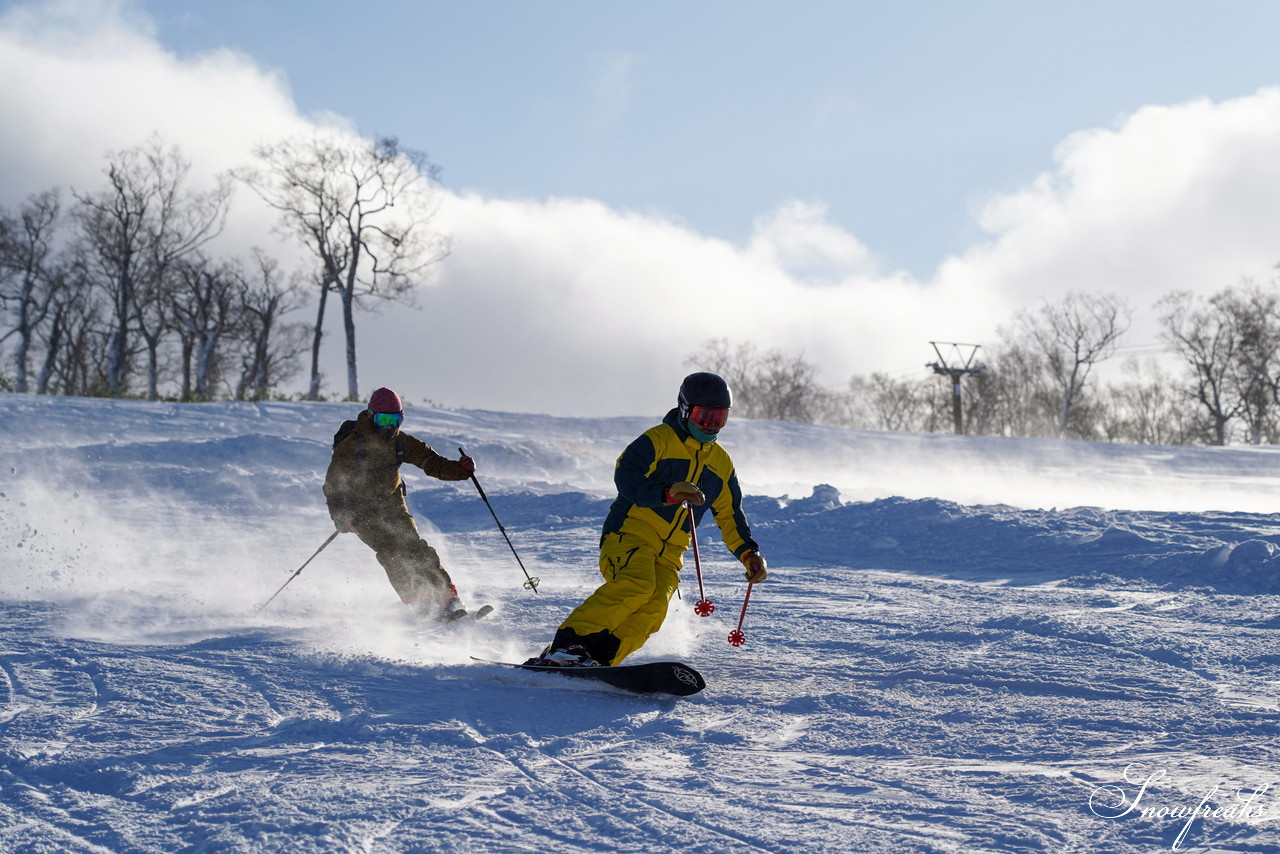 天然雪100％！本日、中山峠スキー場がゲレンデオープン♪ 2019-2020 北海道スキー＆スノーボードシーズンの開幕です(*^^)v